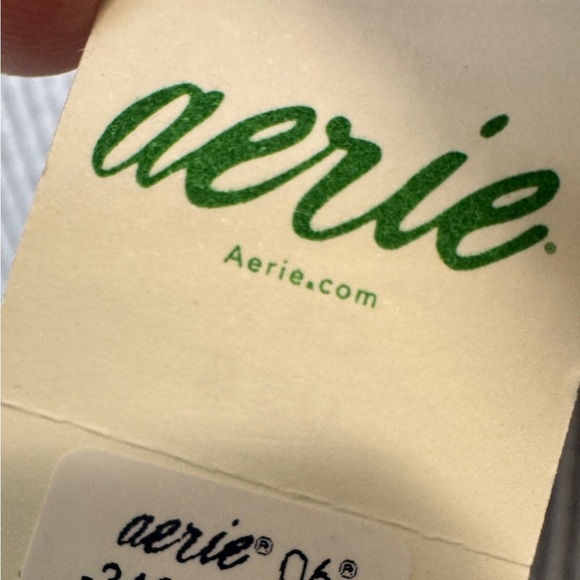 Aerie Ribbed Bra Grey - Picture 12 of 12